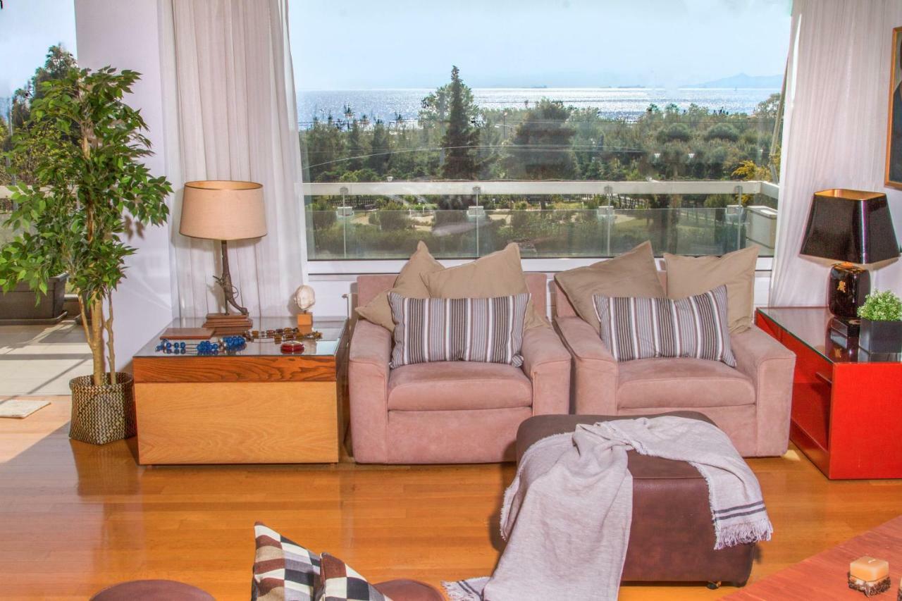 Athens Luxurious Apartment - Sea View! Esterno foto